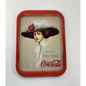 Vintage 1971 Coca Cola Tray Serving Soda Reproduction